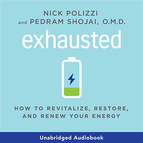 Exhausted Audiolibro Por Nick Polizzi arte de portada