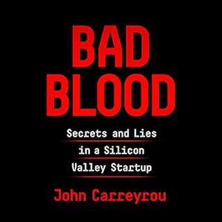 Bad Blood Audiolibro Por John Carreyrou arte de portada