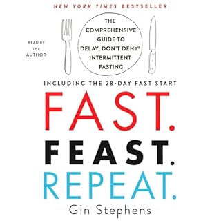 Fast. Feast. Repeat. Audiolibro Por Gin Stephens arte de portada