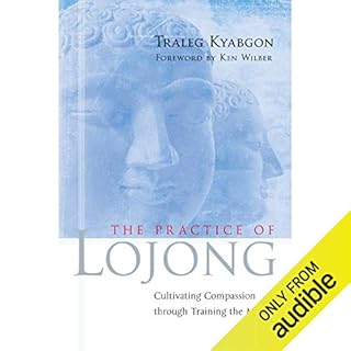 Practice of Lojong Audiobook By Traleg Kyabgon, Ken Wilber - foreword cover art