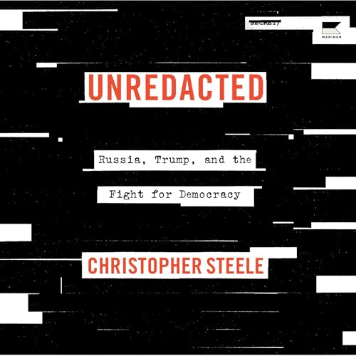 Unredacted Audiolibro Por Christopher Steele arte de portada