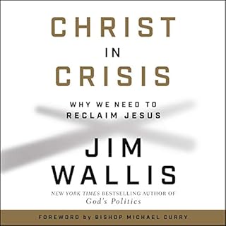 Christ in Crisis Audiolibro Por Jim Wallis arte de portada