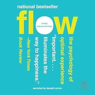 Flow Audiobook By Mihaly Csikszentmihalyi cover art