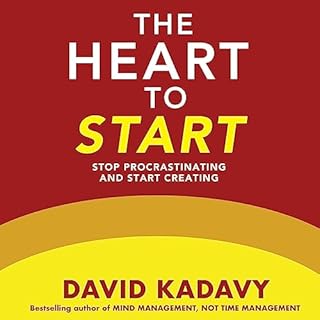 The Heart To Start Audiolibro Por David Kadavy arte de portada