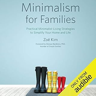 Minimalism for Families Audiolibro Por Zoë Kim arte de portada