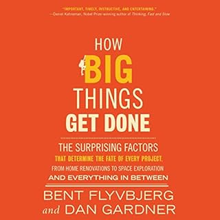 How Big Things Get Done Audiobook By Bent Flyvbjerg, Dan Gardner cover art