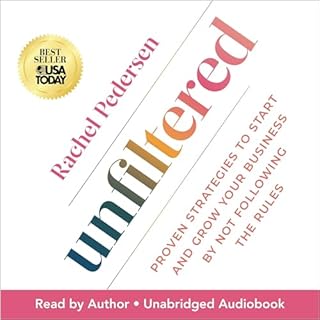 Unfiltered Audiolibro Por Rachel Pedersen arte de portada