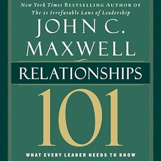 Relationships 101 Audiobook By John C. Maxwell cover art