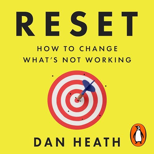 Reset Audiolibro Por Dan Heath arte de portada