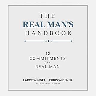 The Real Man's Handbook Audiolibro Por Larry Winget, Chris Widener arte de portada