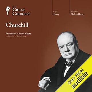 Churchill Audiolibro Por The Great Courses, J. Rufus Fears arte de portada