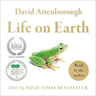 Life on Earth Audiolibro Por David Attenborough arte de portada