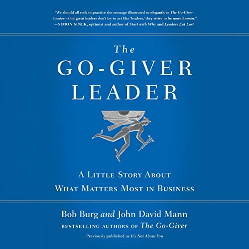 The Go-Giver Leader Audiolibro Por Bob Burg, John David Mann arte de portada