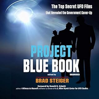 Project Blue Book Audiolibro Por Brad Steiger, Donald R. Schmitt - foreword arte de portada