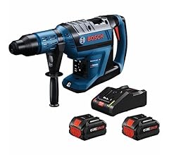 Bosch GBH18V-45CK24 PROFACTOR™ 18V Connected-Ready SDS-max® 1-7/8 in. Rotary Hammer Kit with (2) CORE18V® 8 Ah High Power B…