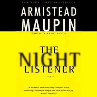 The Night Listener Audiolibro Por Armistead Maupin arte de portada