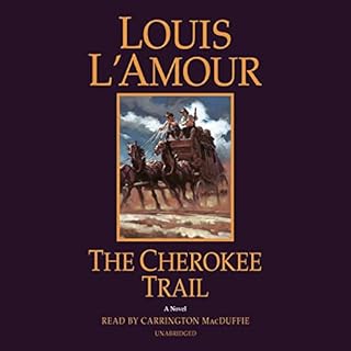 The Cherokee Trail Audiolibro Por Louis L'Amour arte de portada