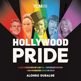 Hollywood Pride Audiolibro Por Alonso Duralde arte de portada