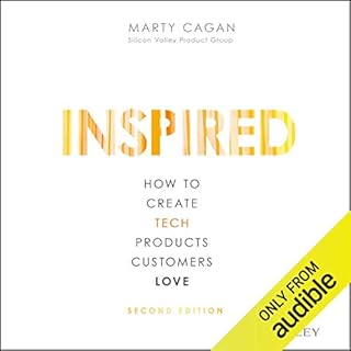 Inspired Audiolibro Por Marty Cagan arte de portada