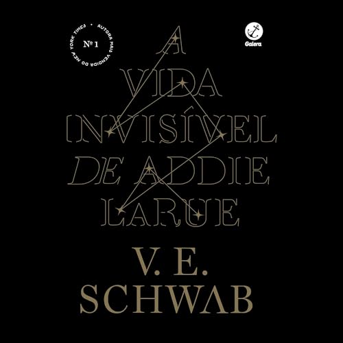 A vida invisível de Addie LaRue Audiolivro Por V.E. Schwab capa