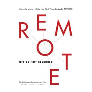 Remote Audiobook By Jason Fried, David Heinemeier Hansson cover art