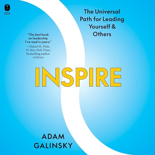 Inspire Audiolibro Por Adam Galinsky arte de portada