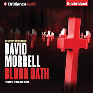 Blood Oath Audiolibro Por David Morrell arte de portada