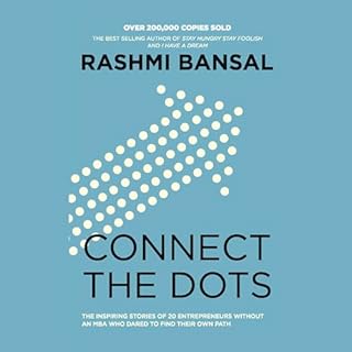 Connect the Dots Audiolibro Por Rashmi Bansal arte de portada