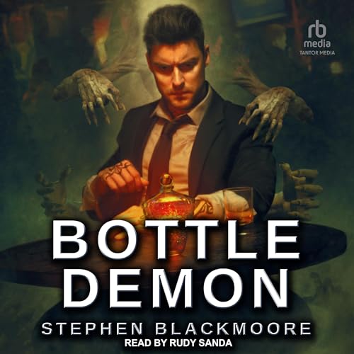 Bottle Demon Audiolibro Por Stephen Blackmoore arte de portada