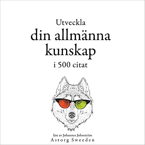 Diseño de la portada del título Utveckla din allmänna kunskap i 500 offerter