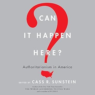 Can It Happen Here? Audiobook By Cass R. Sunstein cover art