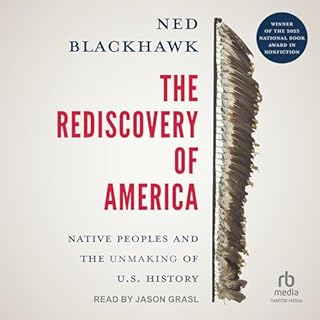 The Rediscovery of America Audiobook By Ned Blackhawk cover art