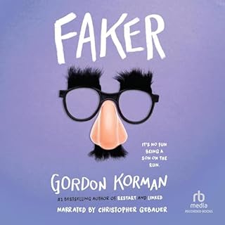 Faker Audiolibro Por Gordon Korman arte de portada