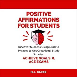 Positive Affirmations for Students Audiobook By N.J. Baker cover art