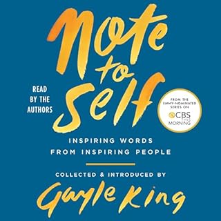 Note to Self Audiobook By Gayle King - editor and introduction cover art