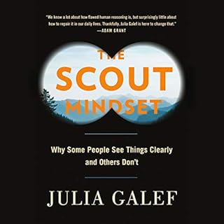 The Scout Mindset Audiolibro Por Julia Galef arte de portada