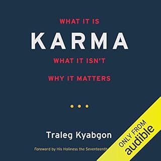 Karma Audiolibro Por Traleg Kyabgon arte de portada