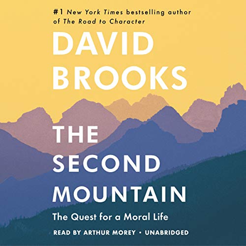 The Second Mountain Audiolibro Por David Brooks arte de portada