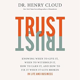 Trust Audiolibro Por Dr. Henry Cloud arte de portada