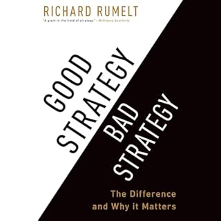 Page de couverture de Good Strategy/Bad Strategy