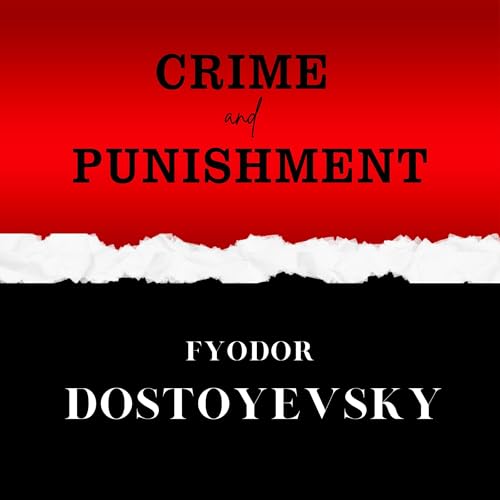 Crime and Punishment Audiolivro Por Fyodor Dostoyevsky capa