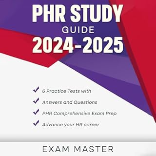 PHR Study Guide 2024-2025 Audiobook By Exam Master cover art