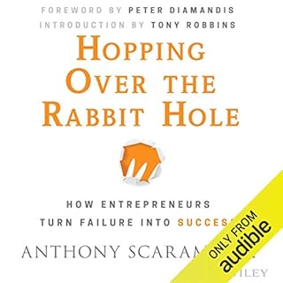 Hopping Over the Rabbit Hole Audiolibro Por Anthony Scaramucci arte de portada