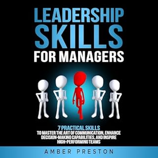 Leadership Skills for Managers Audiolibro Por Amber Preston arte de portada