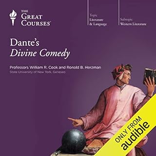 Dante's Divine Comedy Audiobook By The Great Courses, Ronald B. Herzman, William R. Cook cover art