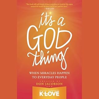 It's a God Thing Audiolibro Por Don Jacobson arte de portada