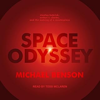 Space Odyssey Audiolibro Por Michael Benson arte de portada