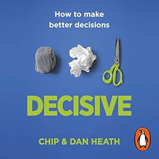 Decisive Audiolibro Por Chip Heath, Dan Heath arte de portada