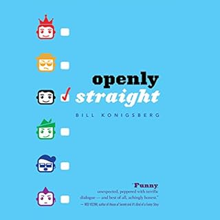 Openly Straight Audiolibro Por Bill Konigsberg arte de portada