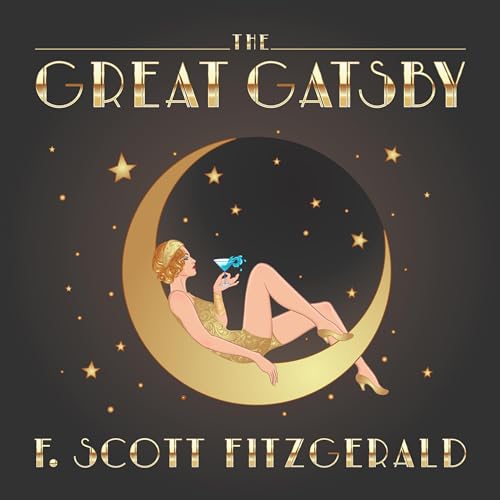 The Great Gatsby Audiolibro Por F. Scott Fitzgerald arte de portada